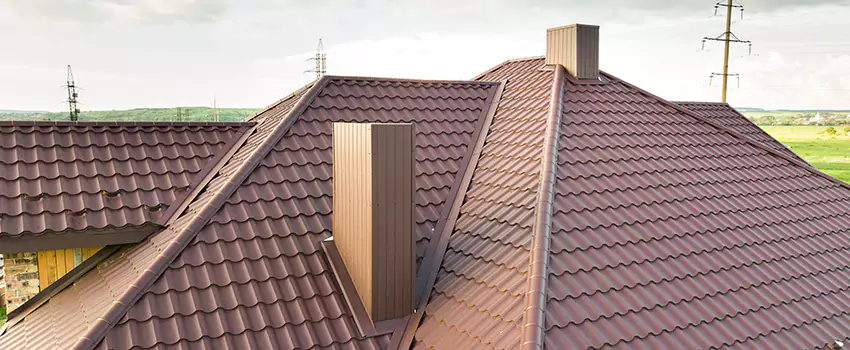 Residential Chimney Flashing Restoration in Batavia, NY