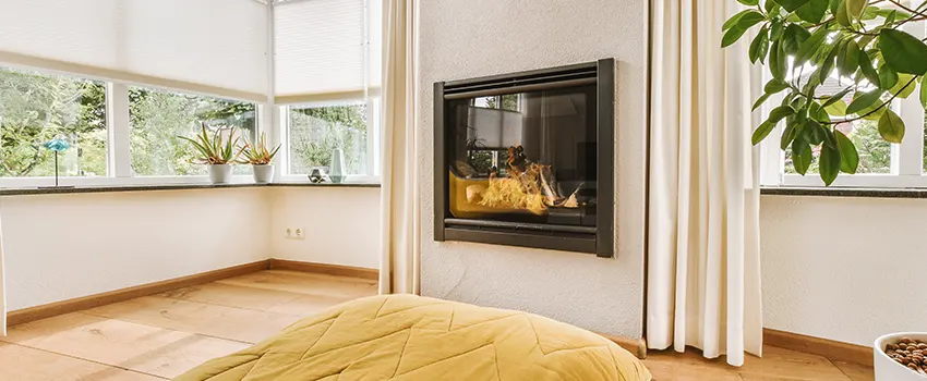 Residential Fireplace Ceramic Glass Installation in Batavia, NY