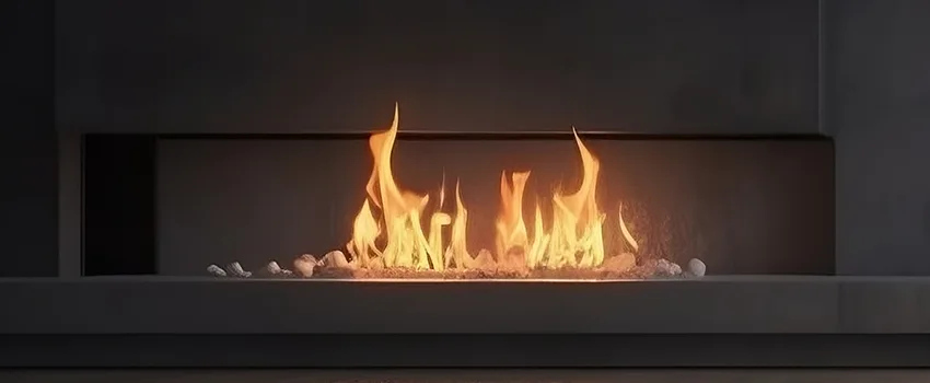 B-Vent Gas Fireplace Installation in Batavia, NY