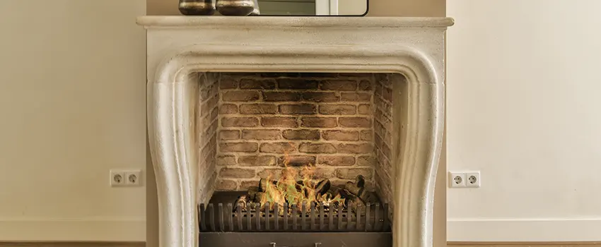 Vintage-style Fireplace Redesign in Batavia, New York