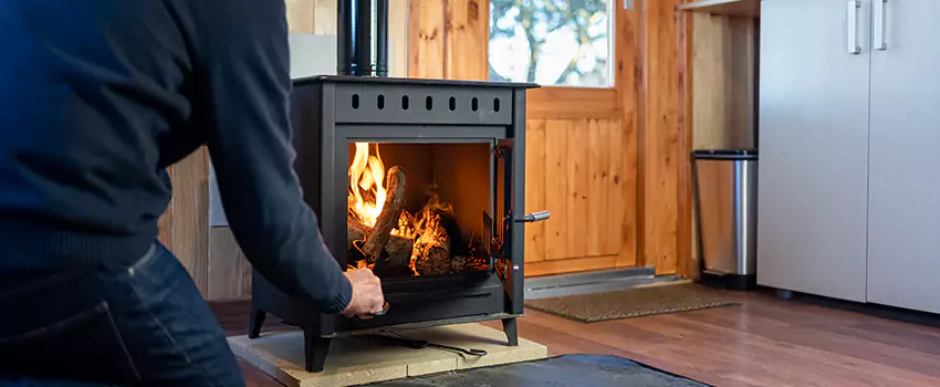 Open Hearth Wood Fireplace Installation in Batavia, NY