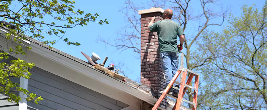 Vinyl and PVC Chimney Flashing Installation in Batavia, NY