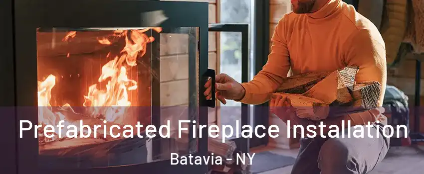  Prefabricated Fireplace Installation Batavia - NY